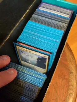 Magic: the Gathering Cards Large Lot. Hu Dress Of Cards, 15 Die, Sleeves, Box - Image 5