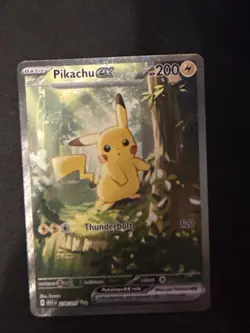 Pikachu ex 276/217 Ascended Heroes SIR Pokemon Card Special Illustration Rare - Image 1