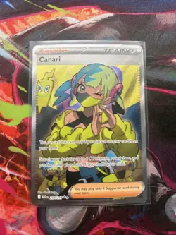 Canari 257/217 Full Art Ascended Heroes Trainer Pokemon Card Tcg NM - Image 1