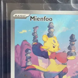 Pokemon Cards Mienfoo 133/086 White Flare Illustration Rare NM - Image 2