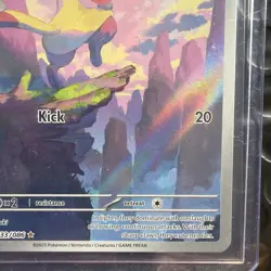 Pokemon Cards Mienfoo 133/086 White Flare Illustration Rare NM - Image 4