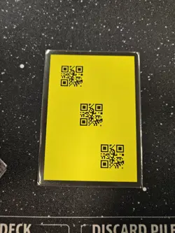 MTG Discard Card QR Code Misprint (NM) Magic the Gathering - Image 1