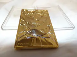Pokemon Togepi 23K Gold Plated Card with Case (Burger King, Nintendo, 1999) - Image 1