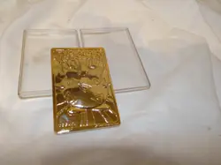 Pokemon Togepi 23K Gold Plated Card with Case (Burger King, Nintendo, 1999) - Image 3
