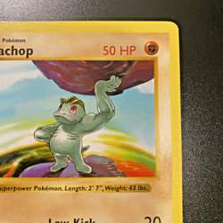 Machop 52/102 1st Edition Shadowless Base Set Regular NM - Pokemon Card - Image 3