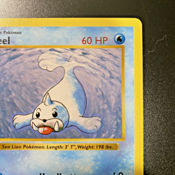 Seel 41/102 1st Edition Shadowless Base Set Regular LP - Pokemon Card - Image 3