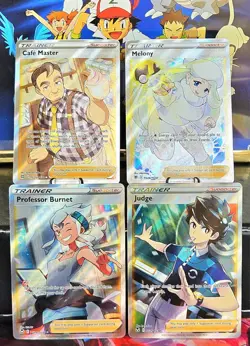 Pokemon TCG Lot of 4 TRAINER GALLERY Full Art Cards! NM Sword & Shield TG25 TG26 - Image 1