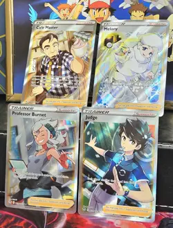 Pokemon TCG Lot of 4 TRAINER GALLERY Full Art Cards! NM Sword & Shield TG25 TG26 - Image 3