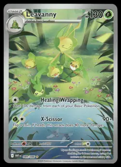 Pokemon Cards Leavanny 089/086 White Flare Illustration Rare NM - Image 1