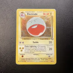 Pokemon TCG Electrode Holo Jungle Set Card 2/64 1999 - Image 1