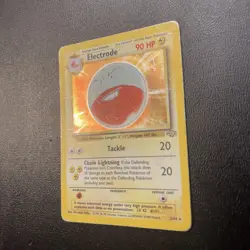 Pokemon TCG Electrode Holo Jungle Set Card 2/64 1999 - Image 3