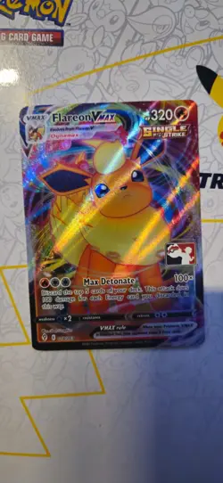 Flareon VMAX 018/203 Prize Pack Series Cards Holo Near Mint Ungraded - Image 1