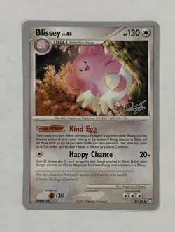 Pokemon BLISSEY Card 5/123 2008 World Championships LP Regular TCG Light Play - Image 1