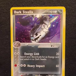 Dark Steelix 10/109 Team Rocket Returns Holo Rare 110 HP Pokemon TCG Card - Image 2