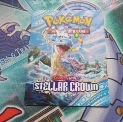 Pokemon TCG Lapras Stellar Crown Trainer Tip Art Card - Image 1