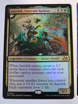 MTG - Aatchik, Emerald Radian FOIL - Aetherdrift - Image 1