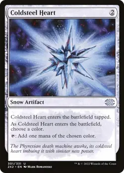 Coldsteel Heart 301 Uncommon Double Masters 2022 Foil Near Mint - Image 1