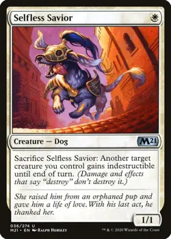 Selfless Savior 36 Uncommon Core Set 2021 Near Mint - Image 1