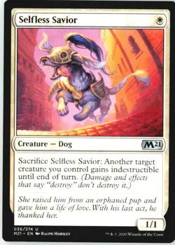 Selfless Savior 36 Uncommon Core Set 2021 Near Mint - Image 2