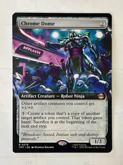 Chrome Dome (Extended Art) Teenage Mutant Ninja Turtles Regular - Image 1