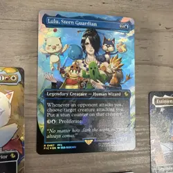 Lulu Stern Guardian Borderless Chocobo Track Foil Commander Final Fantasy + More - Image 2