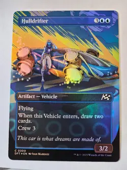 MTG - Hulldrifter Borderless FOIL - Aetherdrift - Image 1