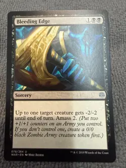 MTG - Bleeding Edge - War of the Spark - Near Mint - Image 1