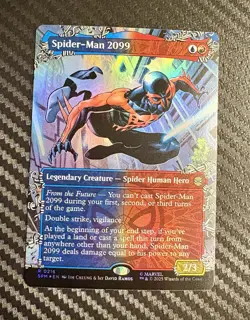 Spider-Man 2099 #216 Marvel's Spider-Man Borderless Foil Rare - Image 1