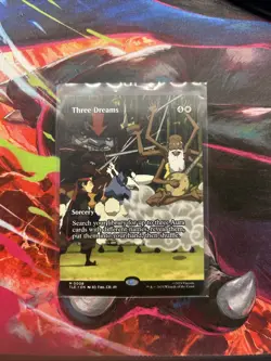 Three Dreams 0008 TLE Borderless MTG Avatar: The Last Airbender NM/M - Image 1