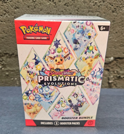 Pokemon TCG: Scarlet & Violet Prismatic Evolutions Booster Bundle 6 packs SEALED - Image 1