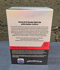 Pokemon TCG: Scarlet & Violet Prismatic Evolutions Booster Bundle 6 packs SEALED - Image 2