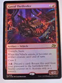 MTG - Gastal Thrillroller FOIL - Aetherdrift - Image 1