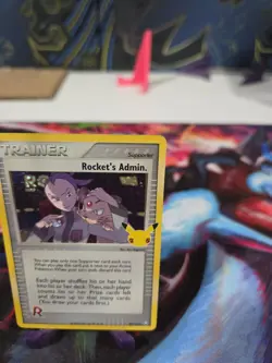 Rocket's Admin. 86/109 / Classic Collection Celebrations NM Pokemon Card #11 - Image 3