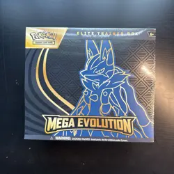 Pokemon Mega Evolution Elite Trainer Box Lucario ETB - Image 1