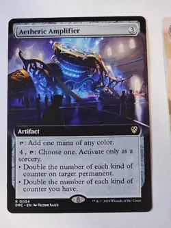 MTG - Aetheric Amplifier Extended Art - Aetherdrift - Image 1