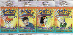 1x Pokemon Gym Heroes Long Booster Pack! Box Fresh! 2/4 Pack Artworks Available! - Image 1