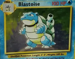 1999 Pokemon Base Set Blastoise Holo PSA 5 ~400 Copies Low Pop Budget Vintage - Image 2