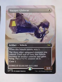 MTG - Voyager Glidecar Borderless - Aetherdrift - Image 1
