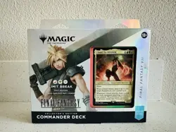 MTG Final Fantasy Cloud Collector’s Edition Limit Break Commander Deck - In Hand - Image 1