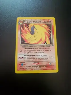 Dark Quilava - 39/105 - Neo Destiny Unlimited Uncommon Pokemon TCG - NEAR MINT - Image 1