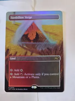 MTG - Sunbillow Verge FOIL Borderless - Aetherdrift - Image 1