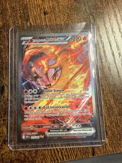 Pokemon TCG Team Rocket's Moltres ex 229/182 Sv10 Destined Rivals Full Art Holo - Image 2