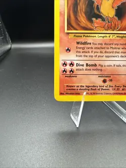 Moltres 27/62 - Fossil Unlimited Non-Holo Rare Pokemon TCG LP - Image 5