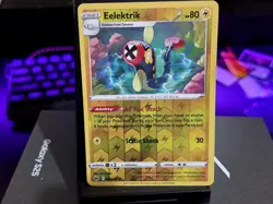 EELEKTRIK UNCOMMON REVERSE HOLO 048/159 CROWN ZENITH POKEMON NM - Image 1