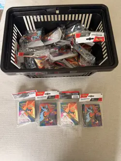 Pokemon Mini Portfolio Lot of 23 Phantasmal Flames NO Booster Packs - Image 1