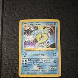 Pokemon Gyarados 006/102 Base Set Holo Rare Stage 1 Water 100HP - Image 2
