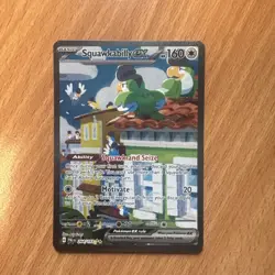 Squawkabilly ex 264/193 Special Illustration Rare Paldea Evolved Pokemon NM - Image 1