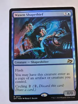 MTG - Waxen Shapeshift FOIL - Aetherdrift - Image 1