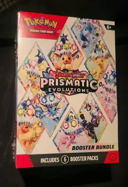 Pokemon Prismatic Evolutions Booster Bundle Box Eevee Vaporeon Jolteon English - Image 1