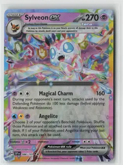 Sylveon ex 086/191 Double Rare Surging Sparks Pokemon Near Mint - Image 1